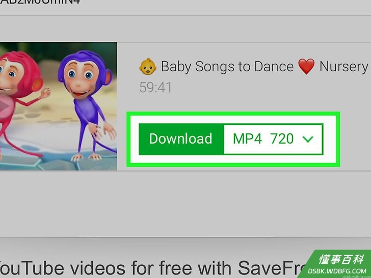 Step 4 粘贴YouTube视频地址。