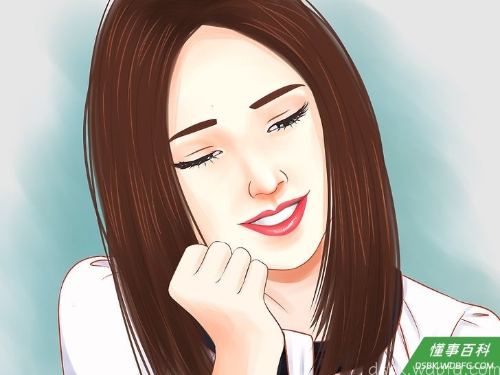 Step 2 拥有可爱的个性。
