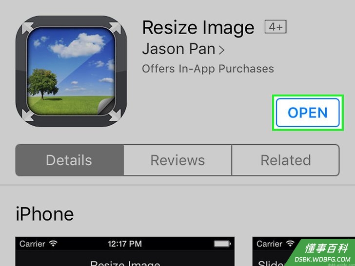 iPhone App Store Icon