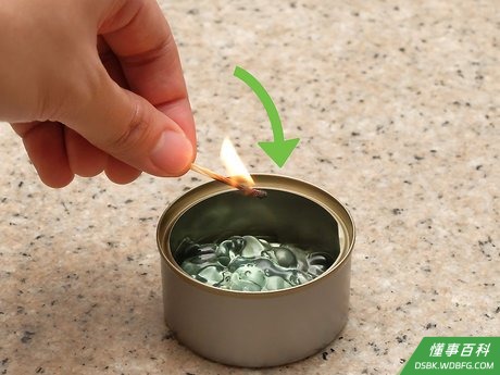 Step 3 也可以选择较为安全的凝胶燃料。