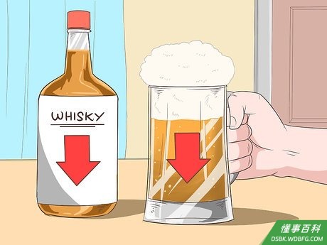 Step 6 少喝酒。