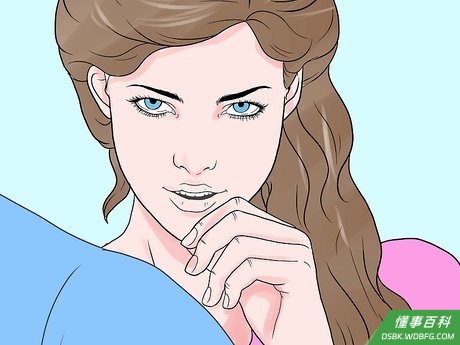 Step 5 凝视脸部倒三角区。