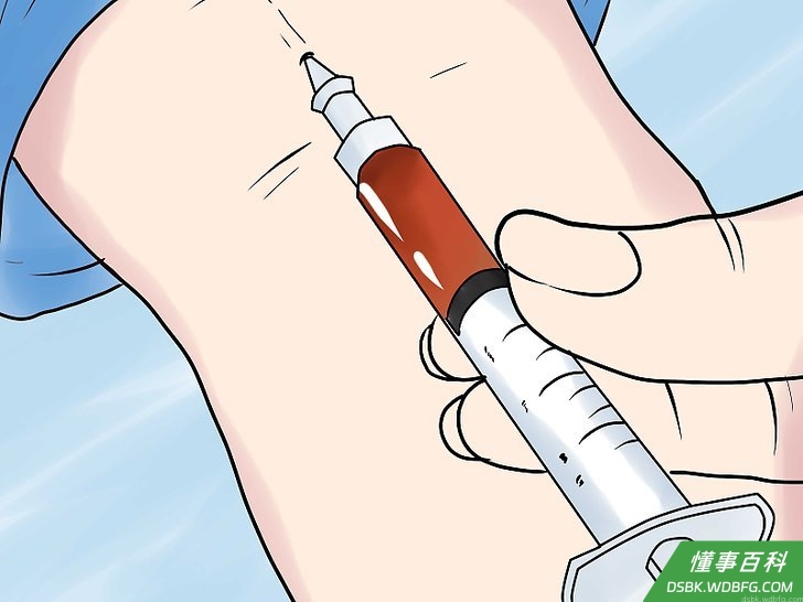 Step 2 准备好血液检查。