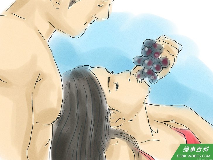 Step 4 尝试可食用物挑逗。