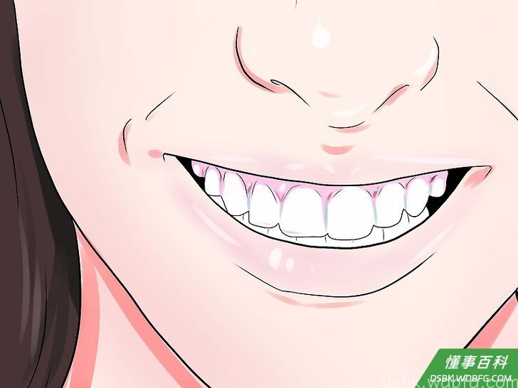 Step 7 保持你的牙齿干净整齐。