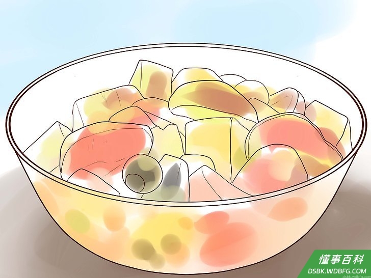 Step 1 用于沙拉。