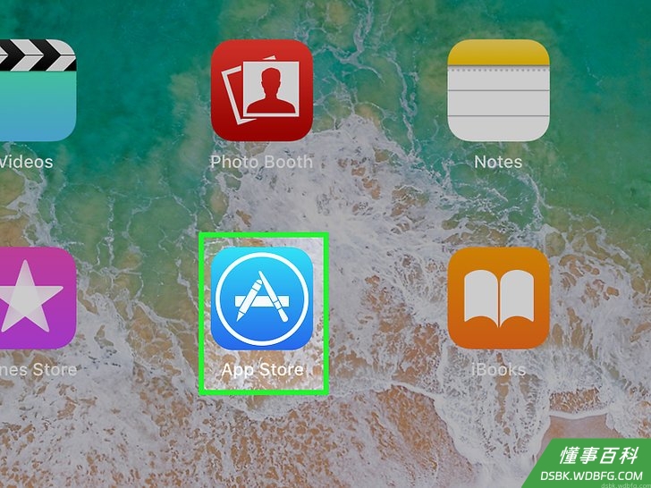 Step 1 打开App Storeicon