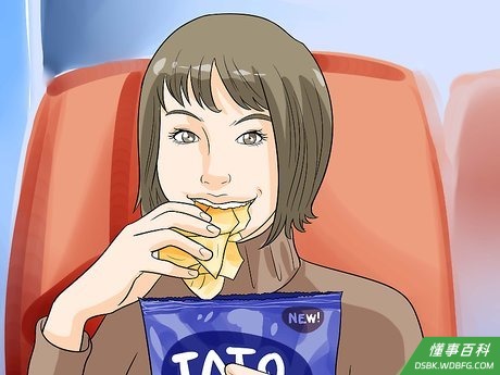 Step 5 带一些零食。