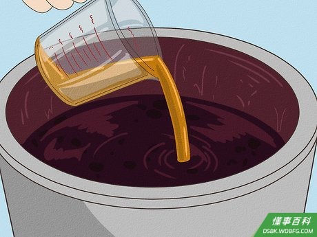 Step 5 加入蜂蜜。