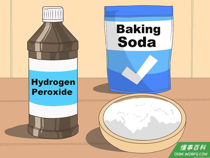 Step 1 购买小苏打和双氧水。