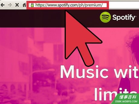 Step 1 前往Spotify的主页。