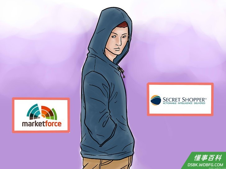 Step 3 卧底顾客。
