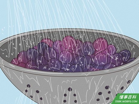 Step 3 清洗水果。