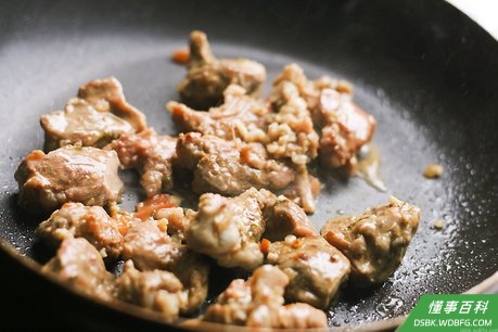 Step 5 将肉处理出来。