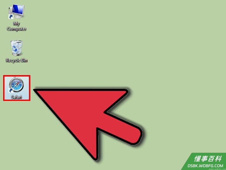 Step 1 打开Safari浏览器。