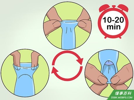 Step 3 把包皮拉伸当作日常习惯。