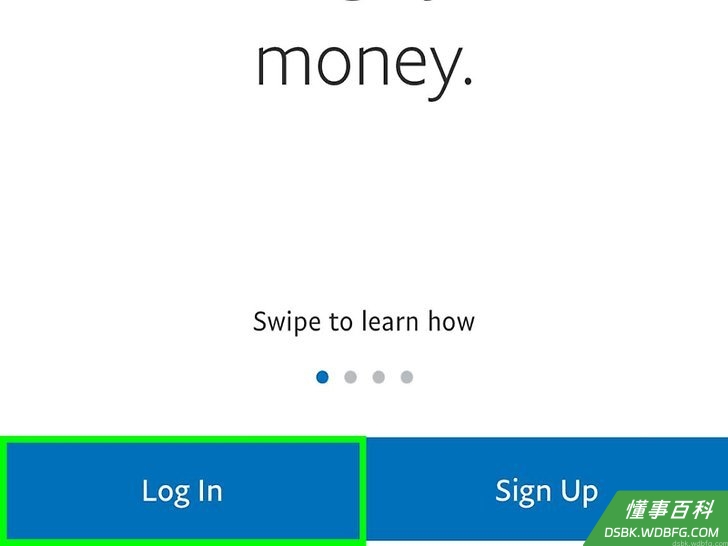 Step 2 轻触登陆按钮。