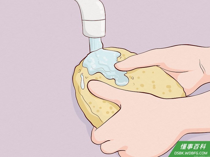 Step 5 妥善保管海绵。