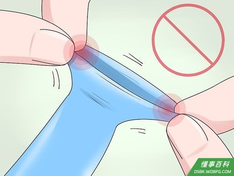 Step 7 不要强行捋下包皮。