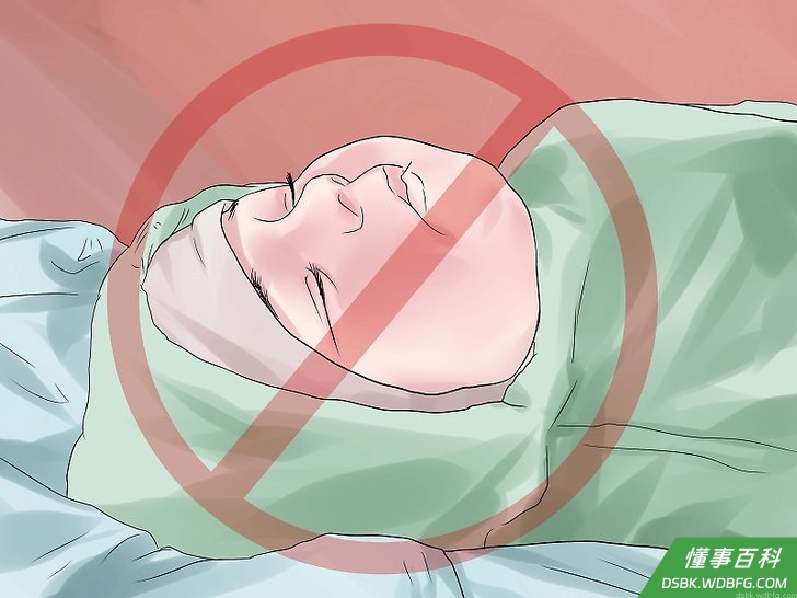 Step 5 不要把宝宝裹得太紧。