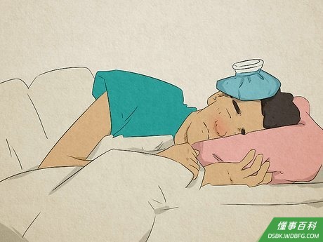Step 3 生病期间要好好休息。