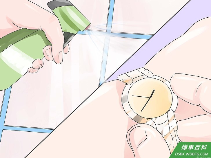 Step 3 涂抹清洁剂。