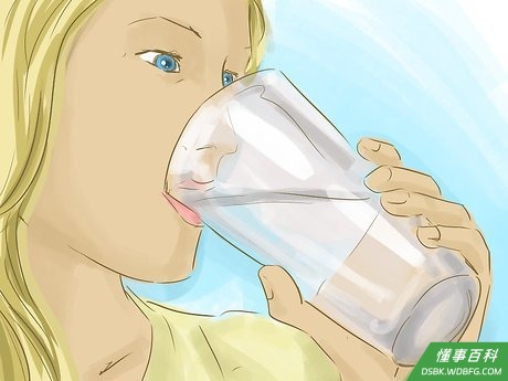 Step 2 喝水。