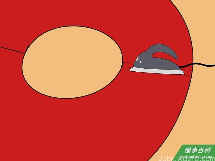 Step 6 把环形打开。