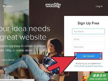 Step 2 Weebly:作为2007年50个最佳网站之一,Weebly的是一个拖—放网页的建设者。