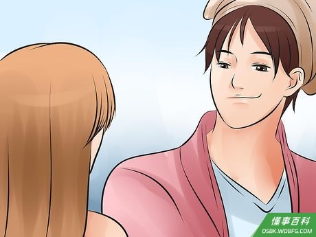 Step 5 对他有一定了解后报以赞美之词。
