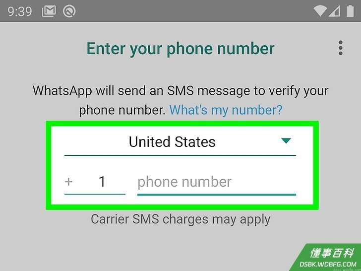 Step 1 在手机或平板电脑上安装WhatsApp。