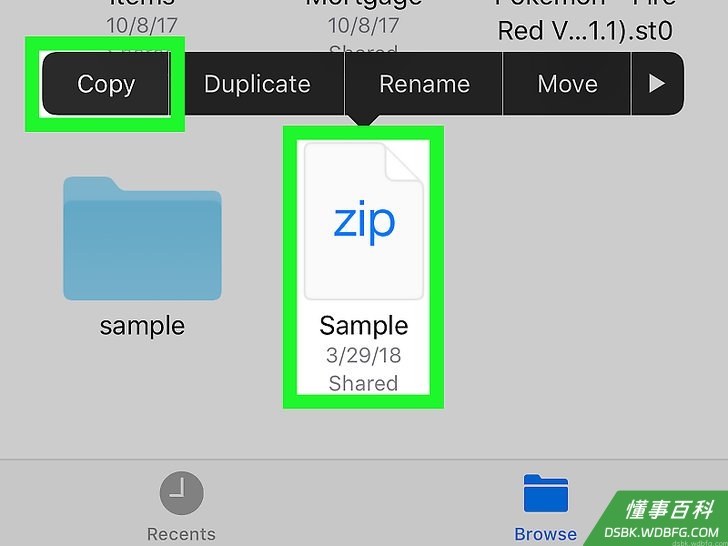 Step 2 双击ZIP文件。
