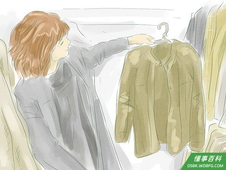 Step 8 穿着得体。