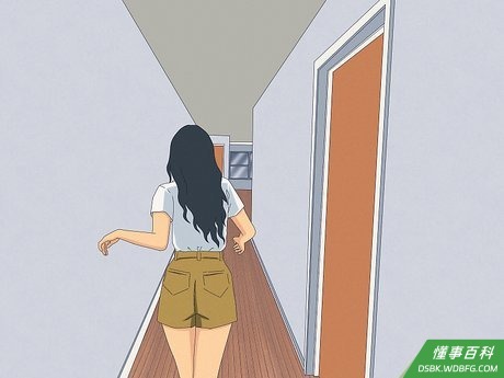 Step 3 沿着路线走动。