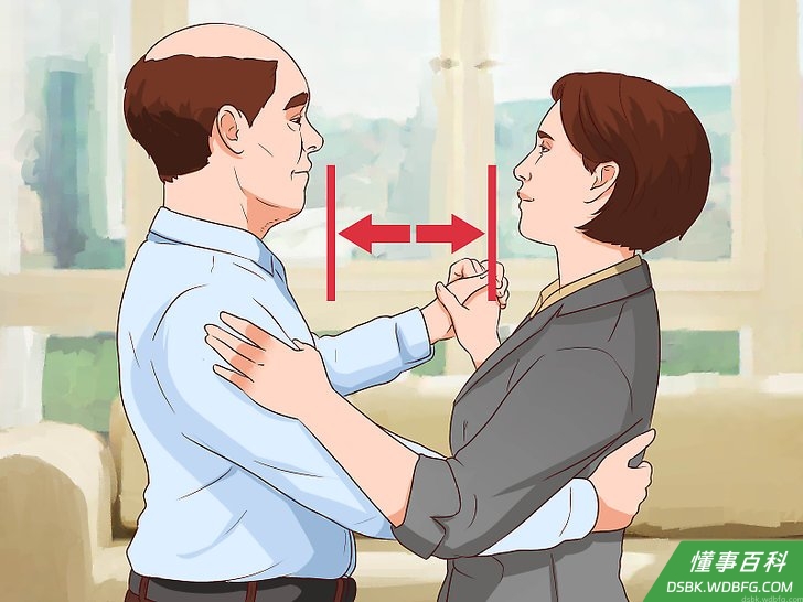Step 2 保持合适的距离。