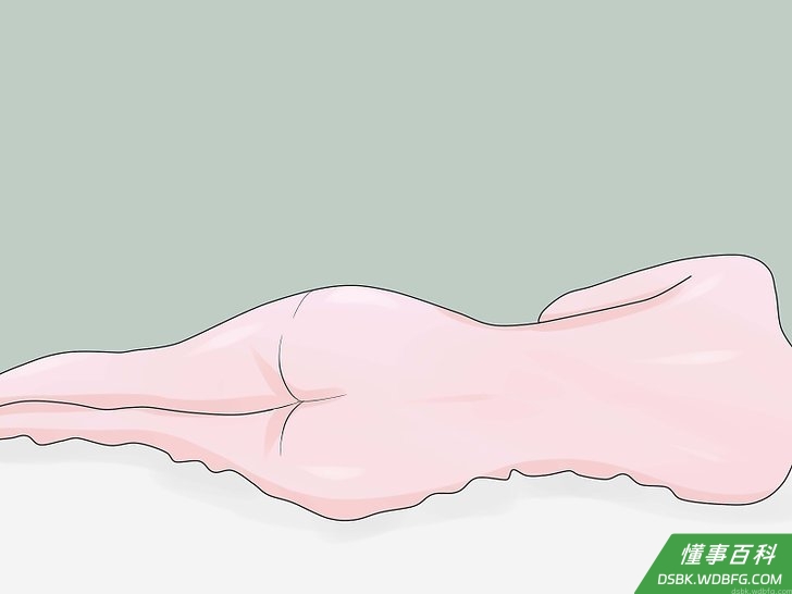 Step 5 塞入栓剂后，患者必须继续躺着数分钟，降低栓剂滑出的几率。