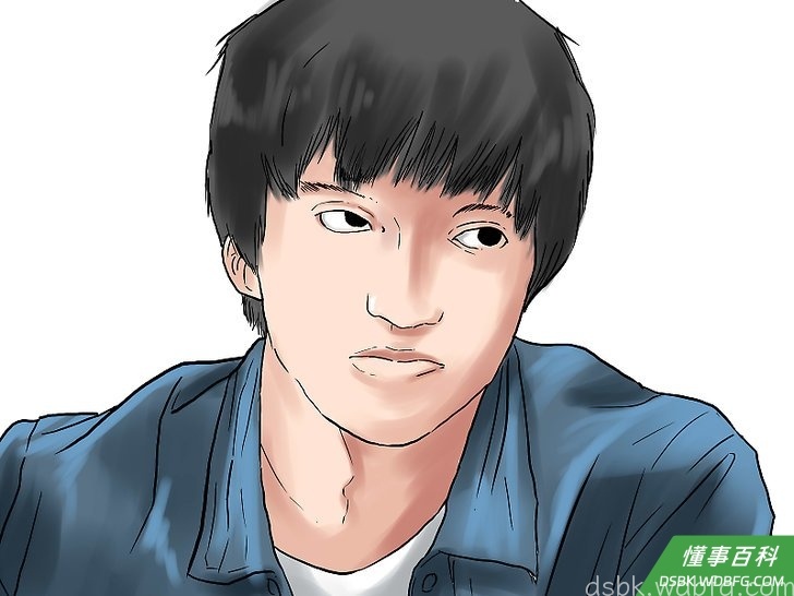 Step 1 尽量减少面部表情。