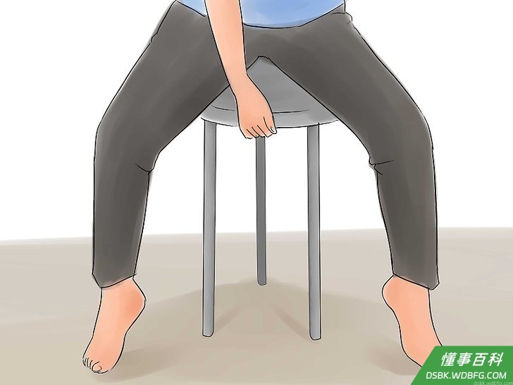 Step 6 跨坐在他身上。