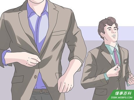 Step 6 穿着得体。