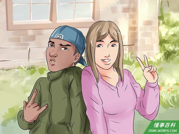 Step 5 采用积极的肢体语言。