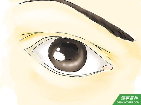 Step 3 直视对方，表现出不怕与之正面交谈的样子。