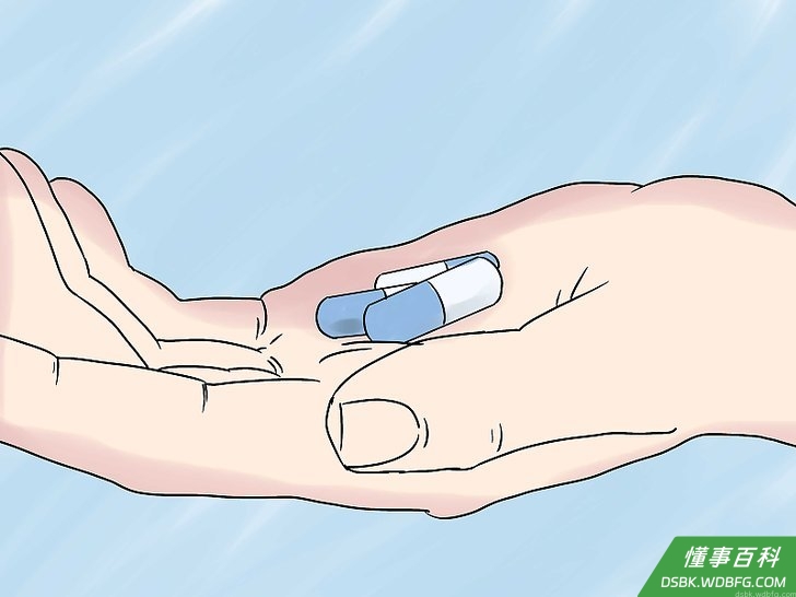 Step 5 如果你的测试是阳性，那么为抗疱疹病毒配药。