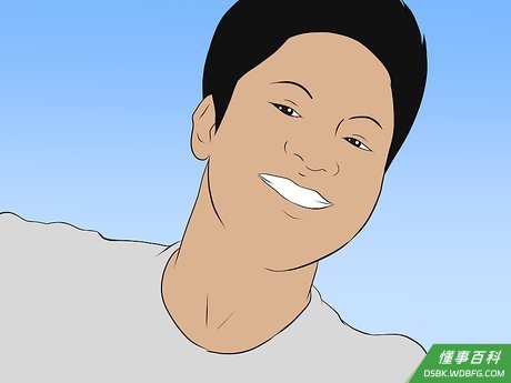 Step 5 微笑（即使你似乎不应该微笑）。