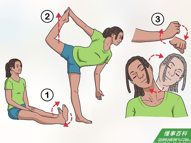 Step 1 学习拉伸,做好做前空翻所需的准备。