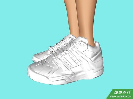 Step 1 穿上运动鞋。
