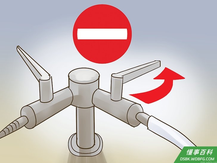 Step 3 关闭燃气供给。