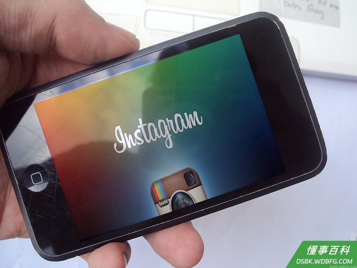 Step 2 使用Instagram程序拍摄照片。