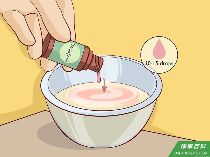 Step 3 熄火，倒入几滴你选择的精油。