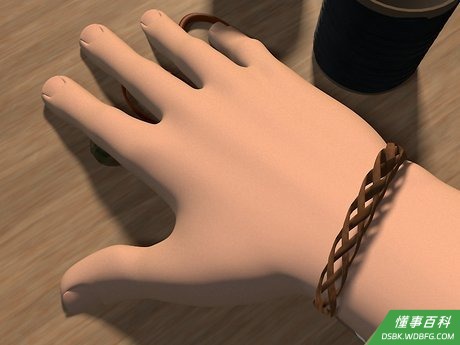 Step 9 打结。