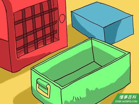 Step 3 把松鼠宝宝抱起来。